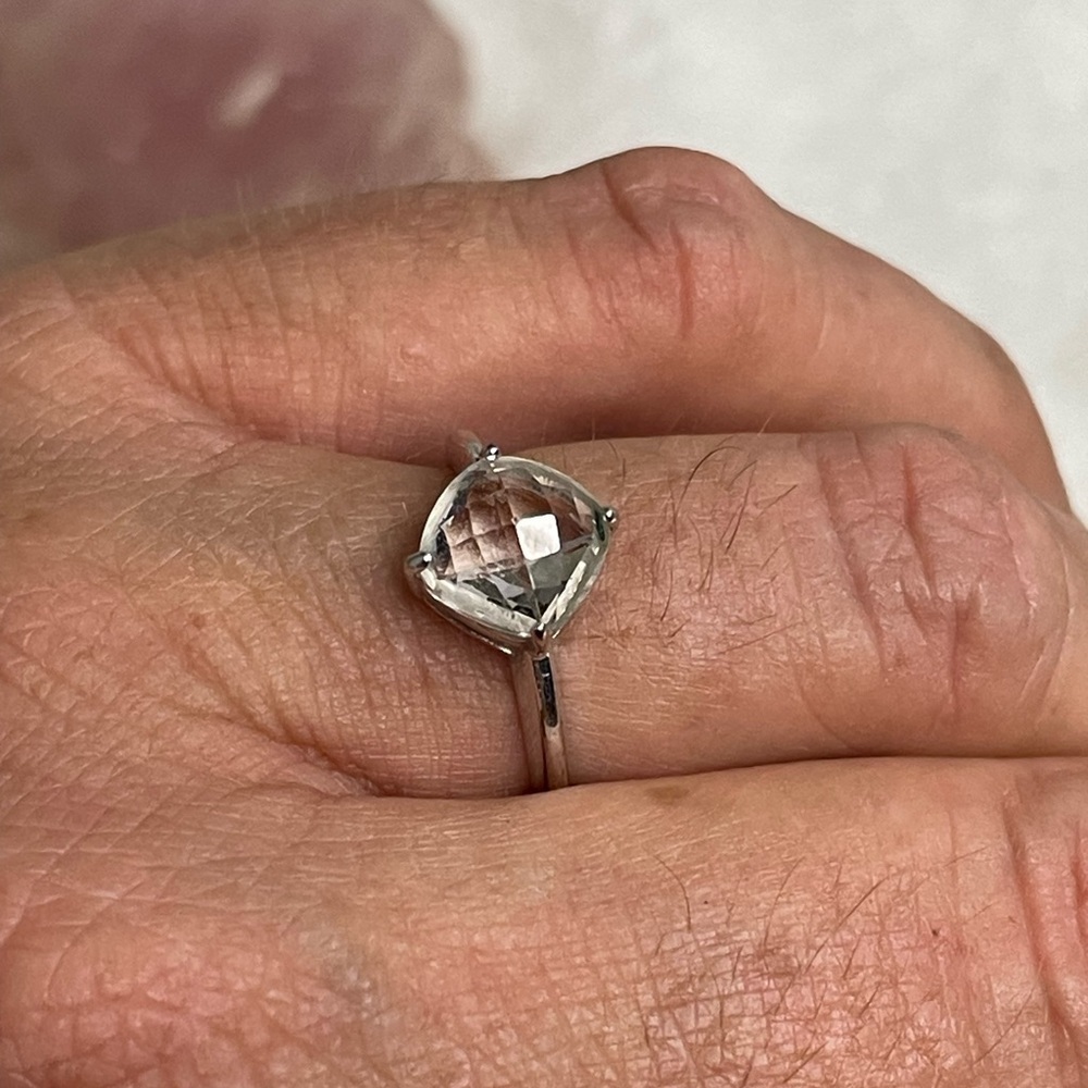 NWOT Swarovski Ring, Clear - Picture 2 of 8